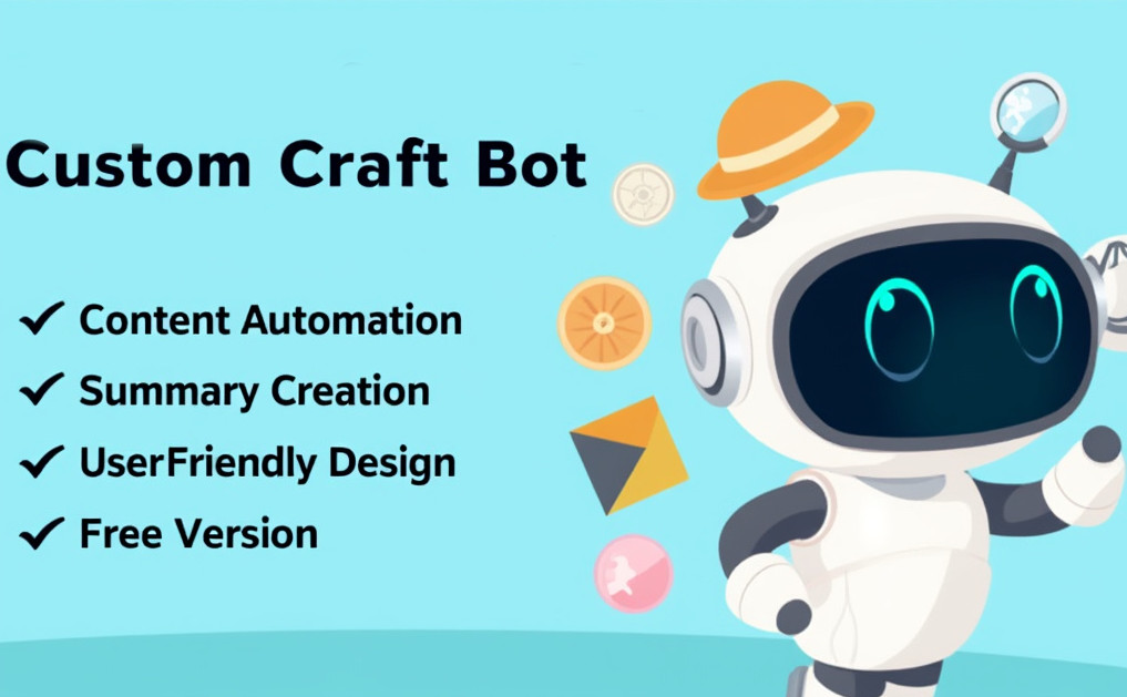 Easy-to-Use Content Automation Tool - Custom Craft Bot